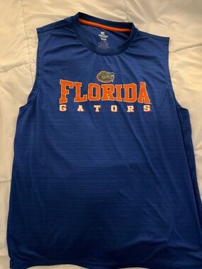 Colosseum Blue & Orange Athletic Tee